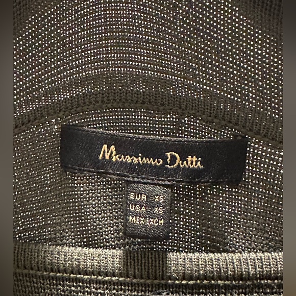 Massimo Dutti KNIT Maxi Tie-front cardigan - Picture 2 of 3